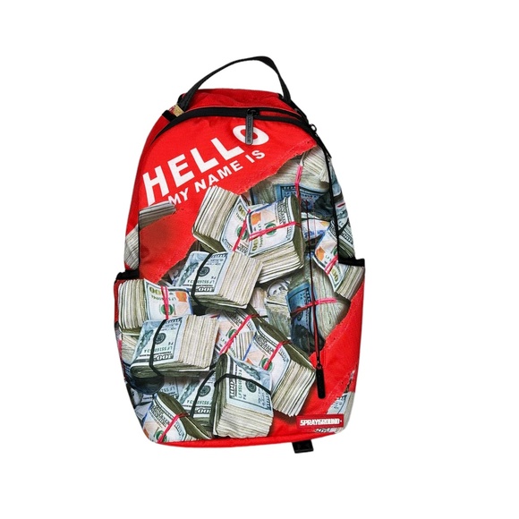Sprayground Bags Sprayground 777 Backpack Hello My Name Is 0 Poshmark